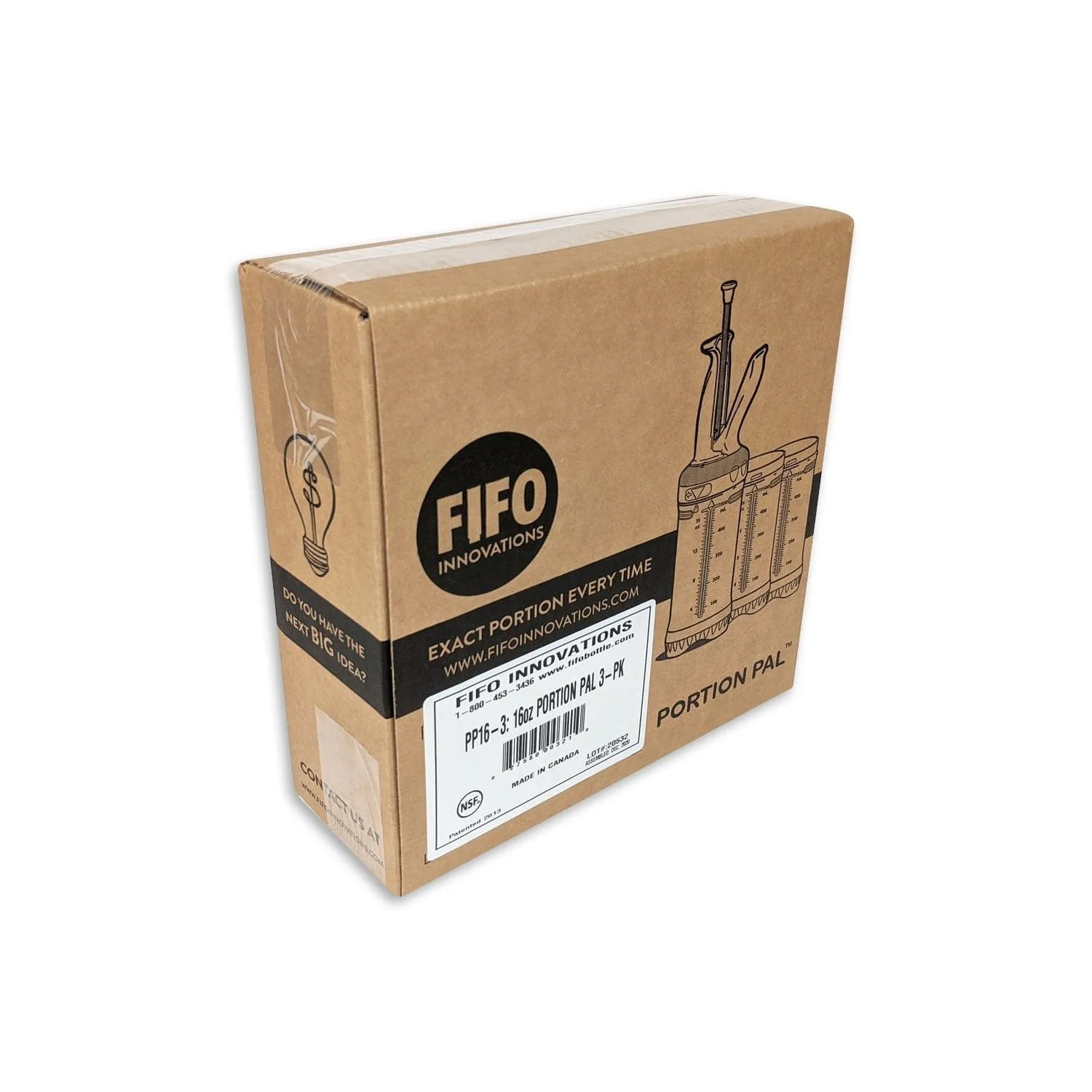 FIFO Portion Pal Kit Single Valve
