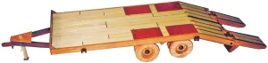 Flatbed Trailer Wood Toy Plan