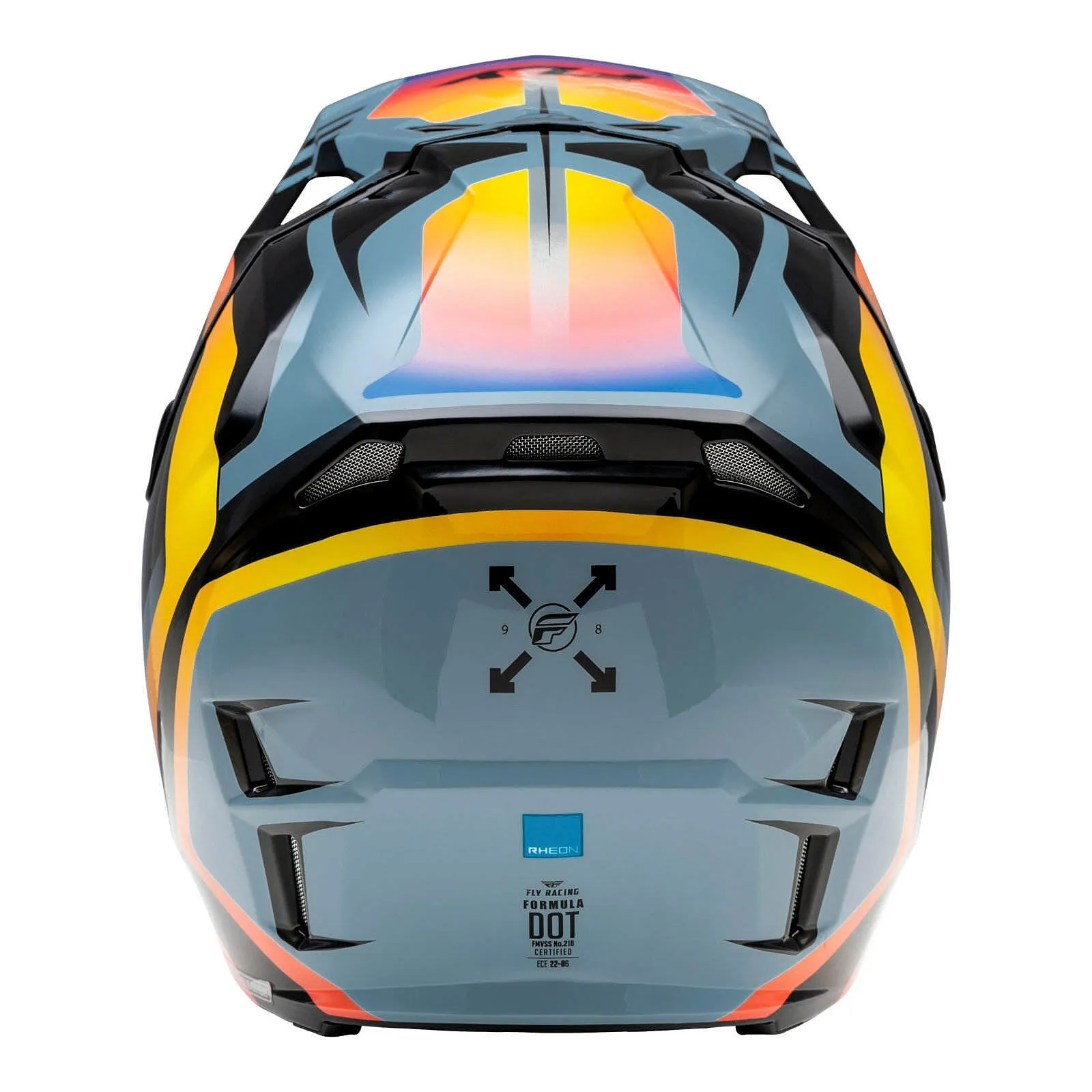 Fly Racing 2024 Formula CP Krypton Helmet - Grey/Black/Electric Fade