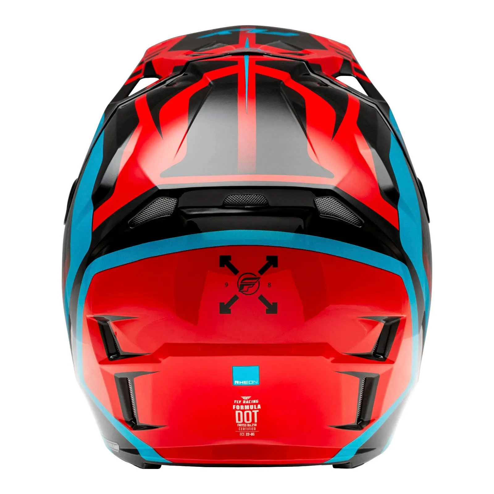 FLY Racing Formula CP Krypton Helmet - Red / Black / Blue