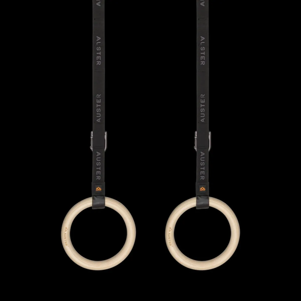 FLYER - 2x Self Anchoring Wooden Rings