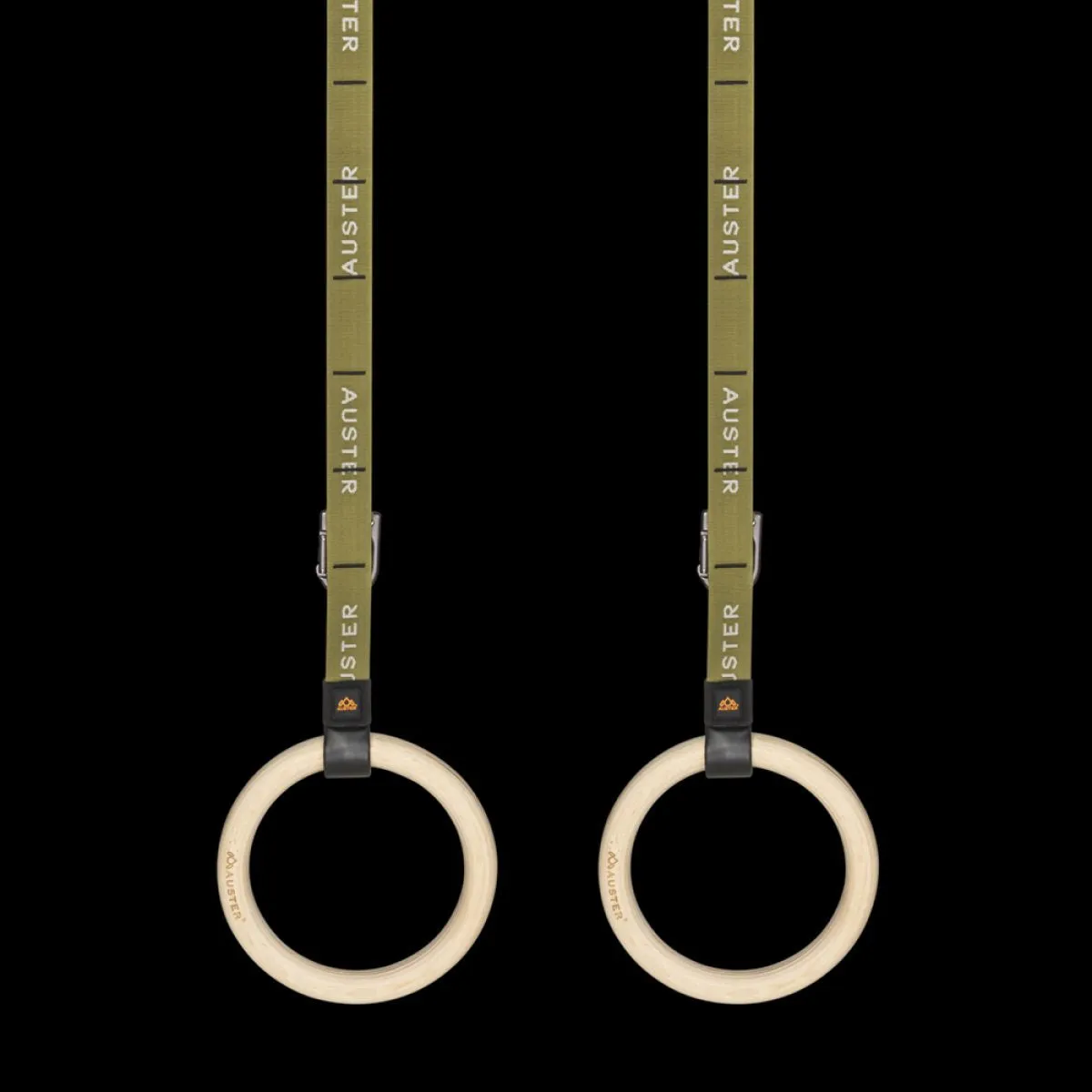 FLYER - 2x Self Anchoring Wooden Rings