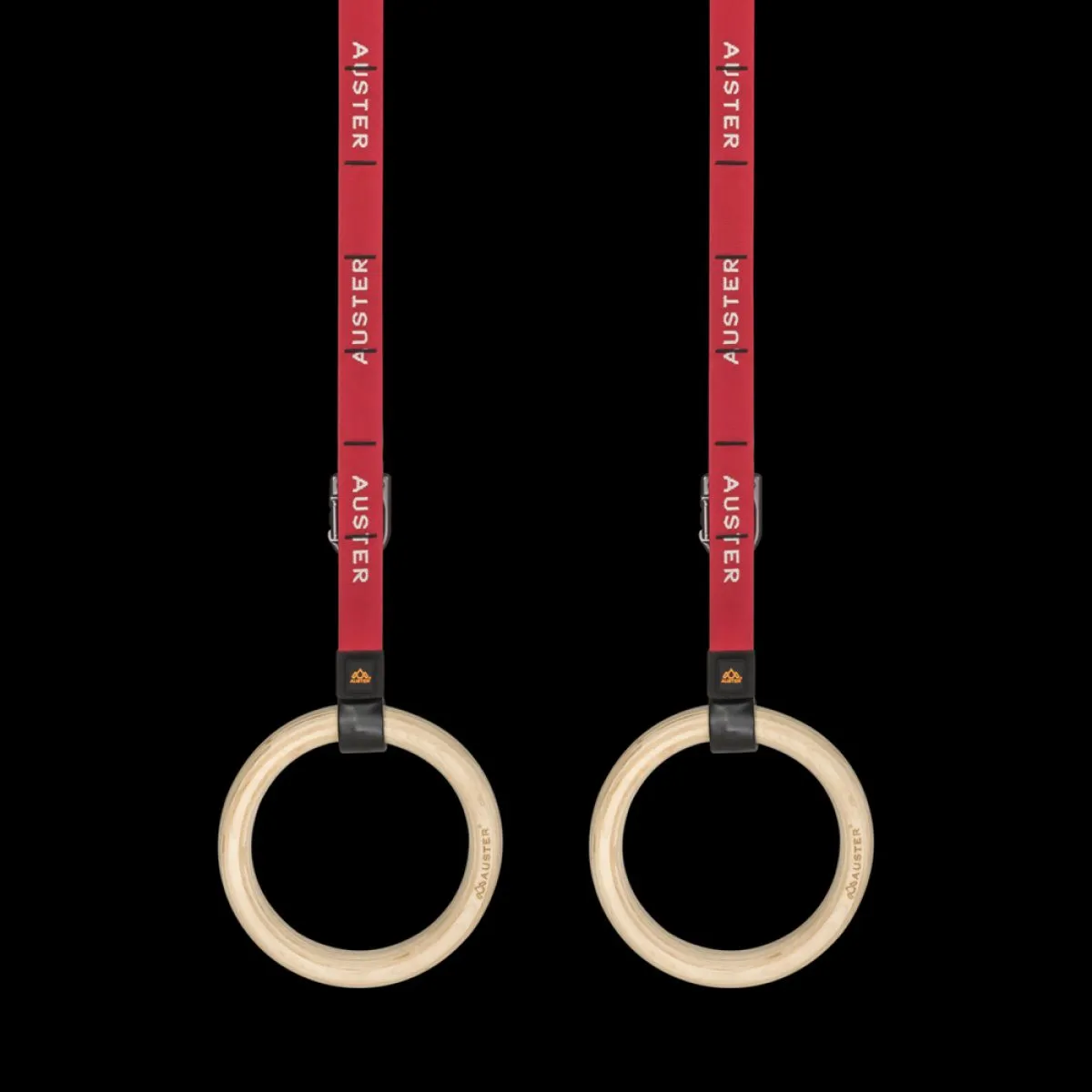 FLYER - 2x Self Anchoring Wooden Rings