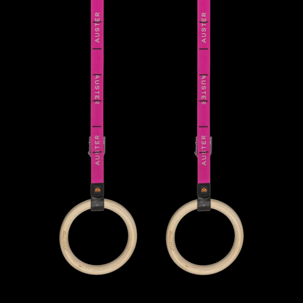 FLYER - 2x Self Anchoring Wooden Rings