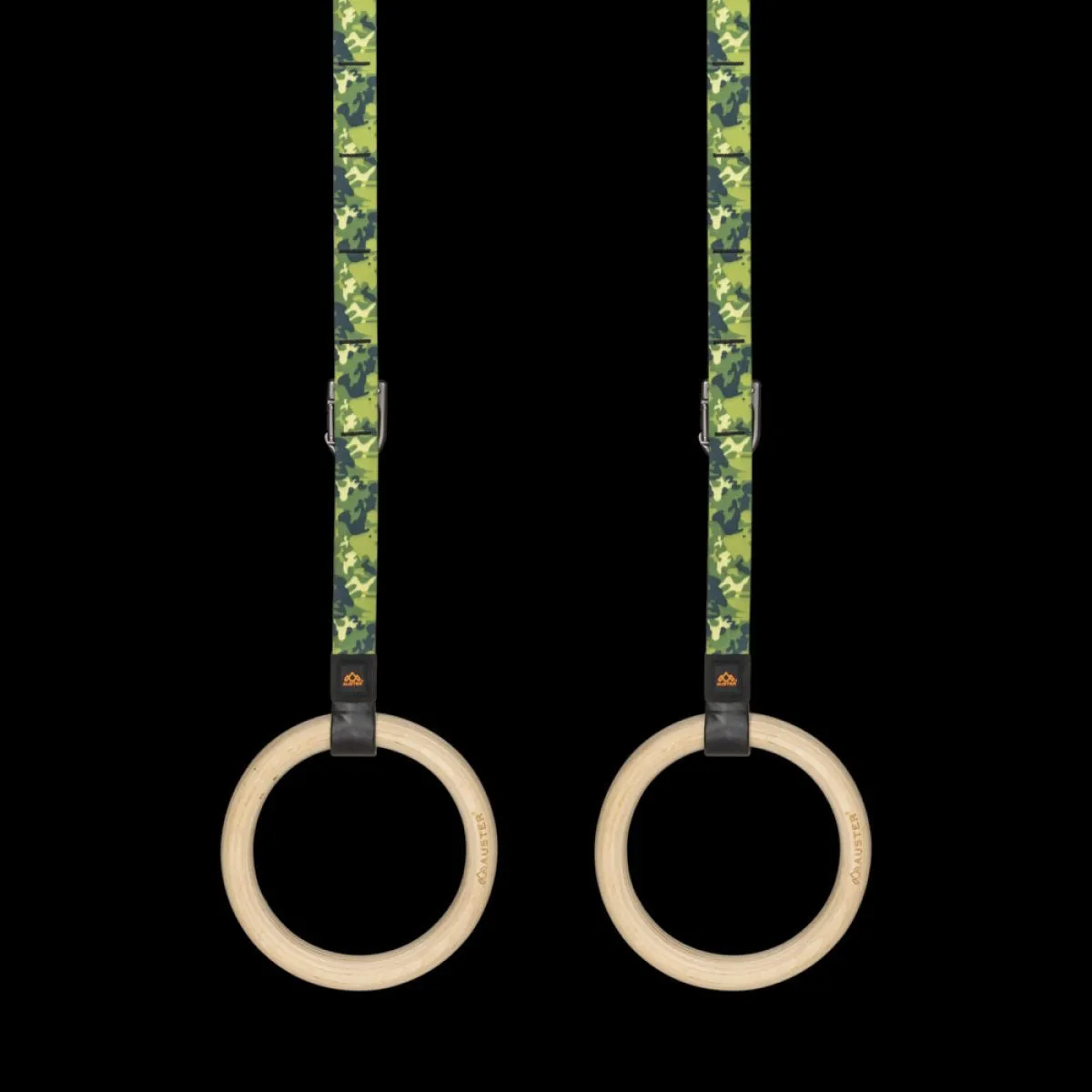 FLYER - 2x Self Anchoring Wooden Rings
