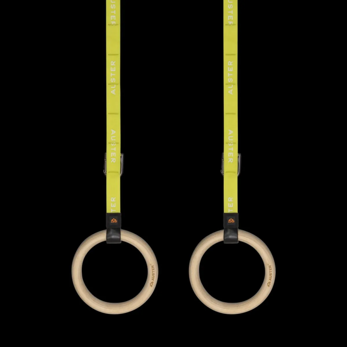 FLYER - 2x Self Anchoring Wooden Rings
