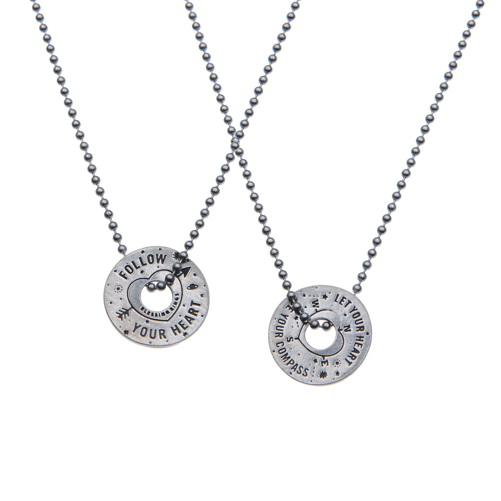 Follow Your Heart Blessing Ring Charm
