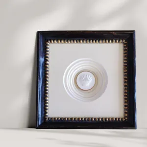 Framed Shell Intaglio – Coastal Sophistication