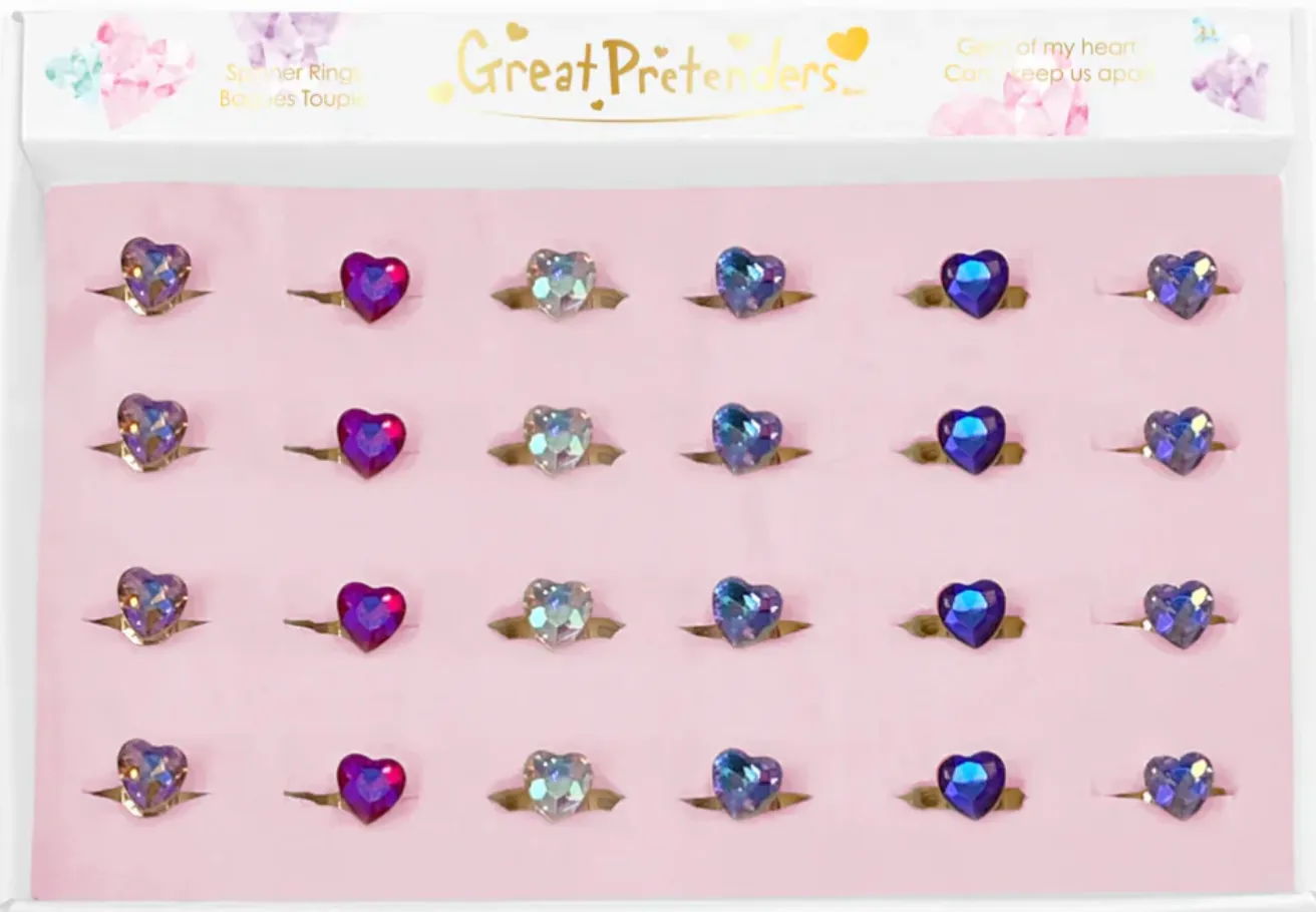 Gem Of My Heart Spinner Ring
