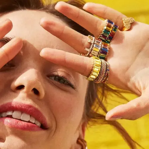 Gemstone Design Rings