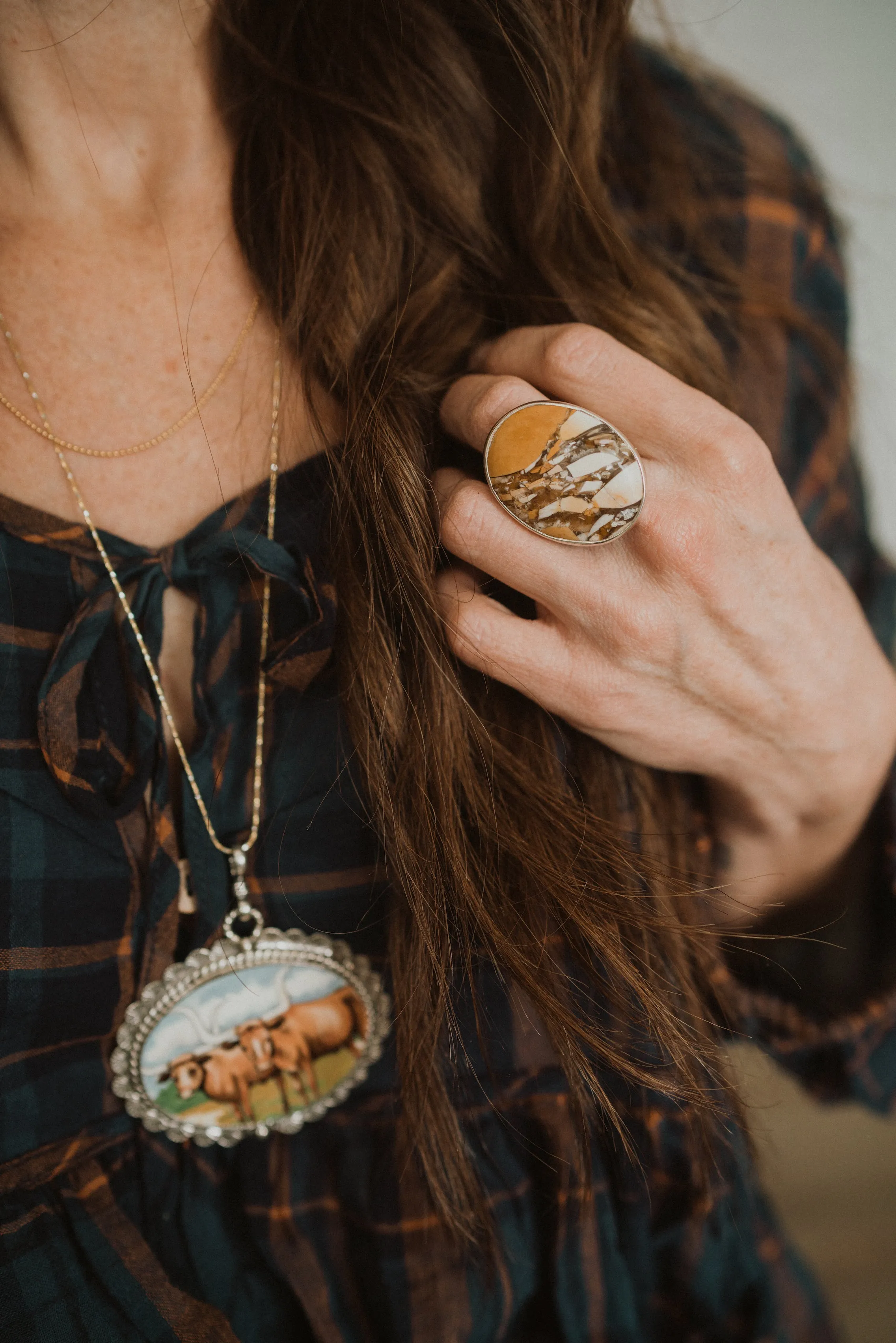 Genevieve Ring | Brecciated Mookaite