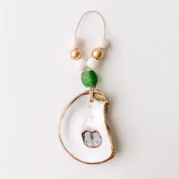 Gilded Oyster Shell Napkin Ring
