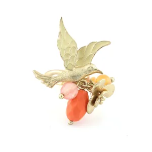 GOLD ADJUSTABLE RINGS #232PC5101 (1E14)