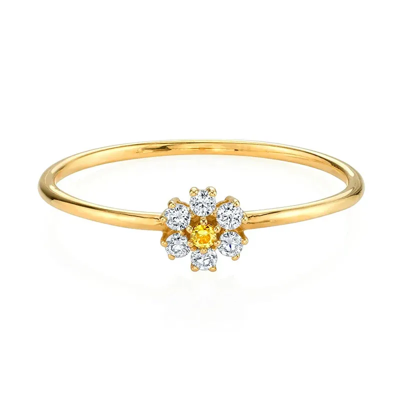 Gold Silver Multicolor Crystal Rings Turquoise Engagement Wedding Promise Ring Party Jewelry Gifts