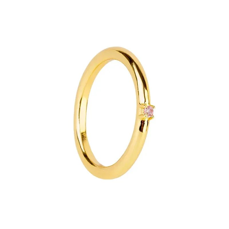 Gold Silver Multicolor Crystal Rings Turquoise Engagement Wedding Promise Ring Party Jewelry Gifts
