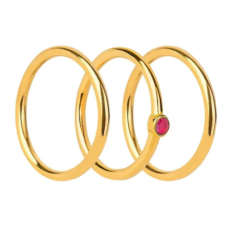Gold Silver Multicolor Crystal Rings Turquoise Engagement Wedding Promise Ring Party Jewelry Gifts