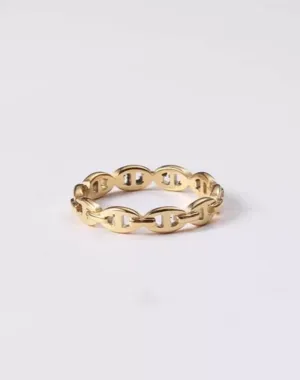 GOLD SMALL SHELL RING