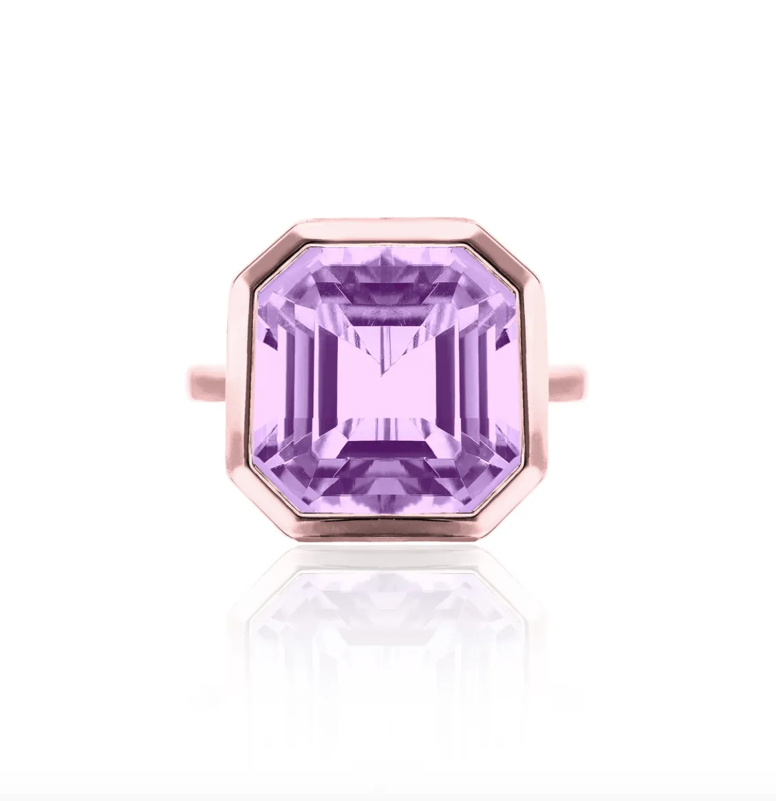 Gossip Gemstone Octagon Statement Ring