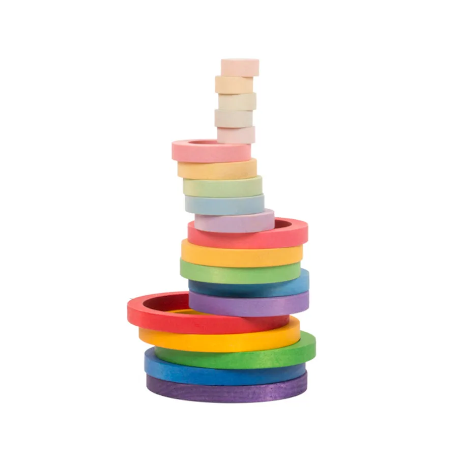 Grapat Nest Rings 24pcs Games for Kids Math Games for Kids for 3yrs 