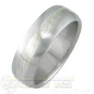 Green Gold and Silver Twist Mokume