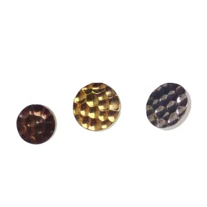 Hammered Titanium Top Attachments 16g