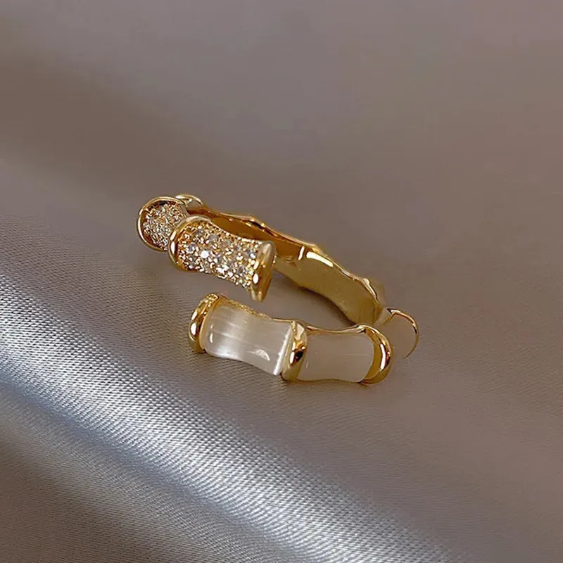 Healing Crystal Natural Stone Bead Ring Men Women Handmade Beaded Bohemian 7 Chakra Meditation Spiritual Jewelry Gifts