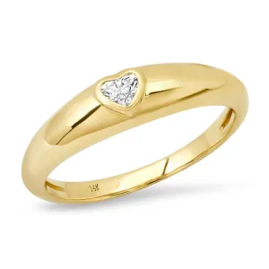 Heart Gypsy Ring