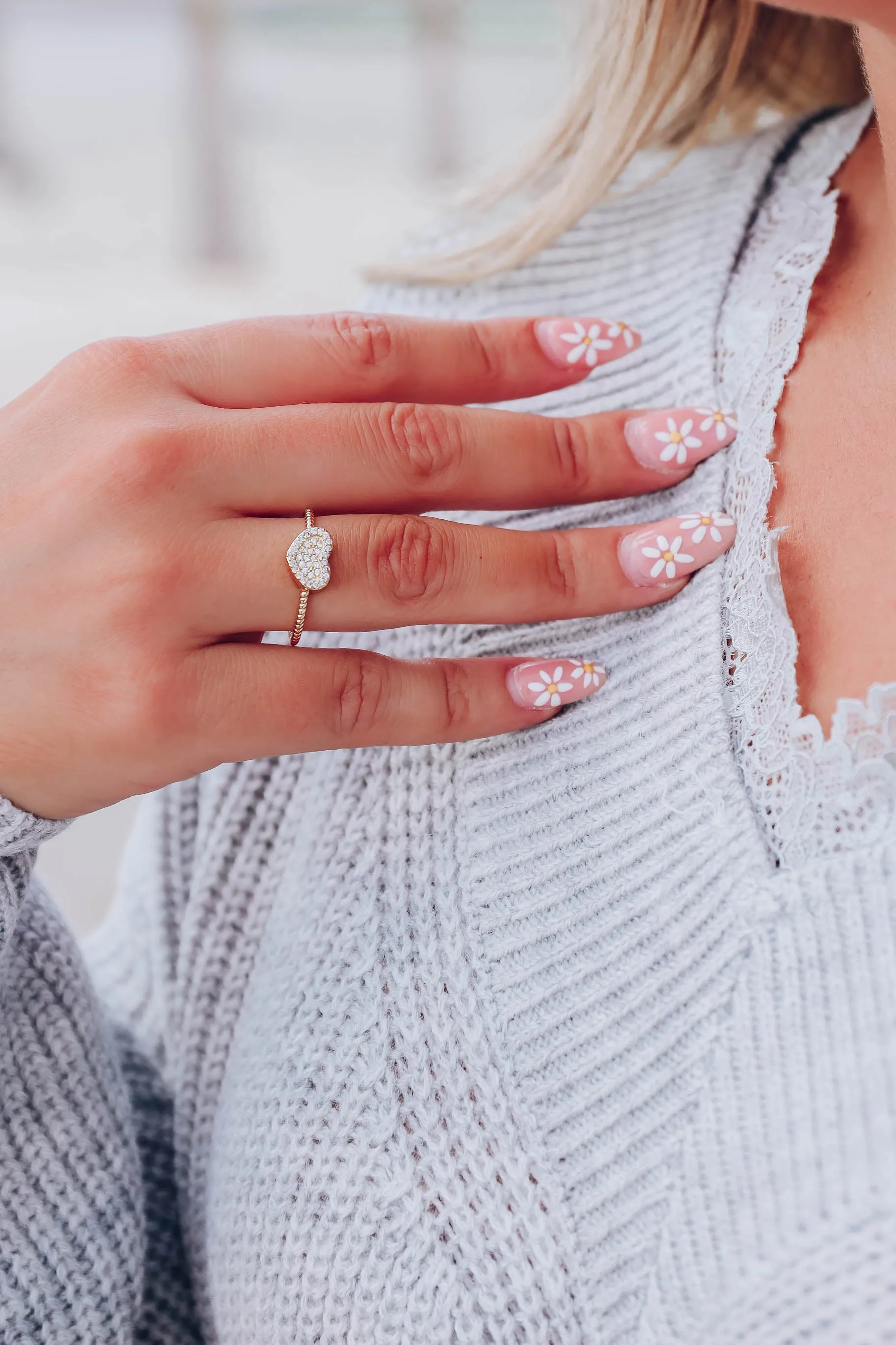 Hearts Aflame Ring - Gold