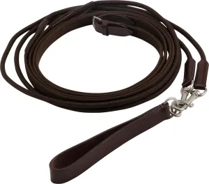 Horse Guard Leather & Rope Draw Reins