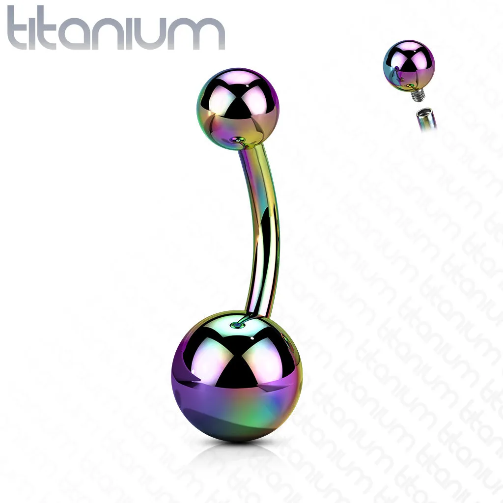 Implant TitaniumInternally Threaded Basic Belly Button Rings