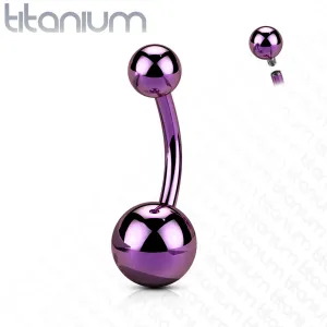 Implant TitaniumInternally Threaded Basic Belly Button Rings