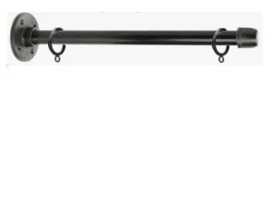 Industrial Pipe Bracket with Adjustable Rings for Custom Signage- 1/2" x 24"- BRACKET ONLY