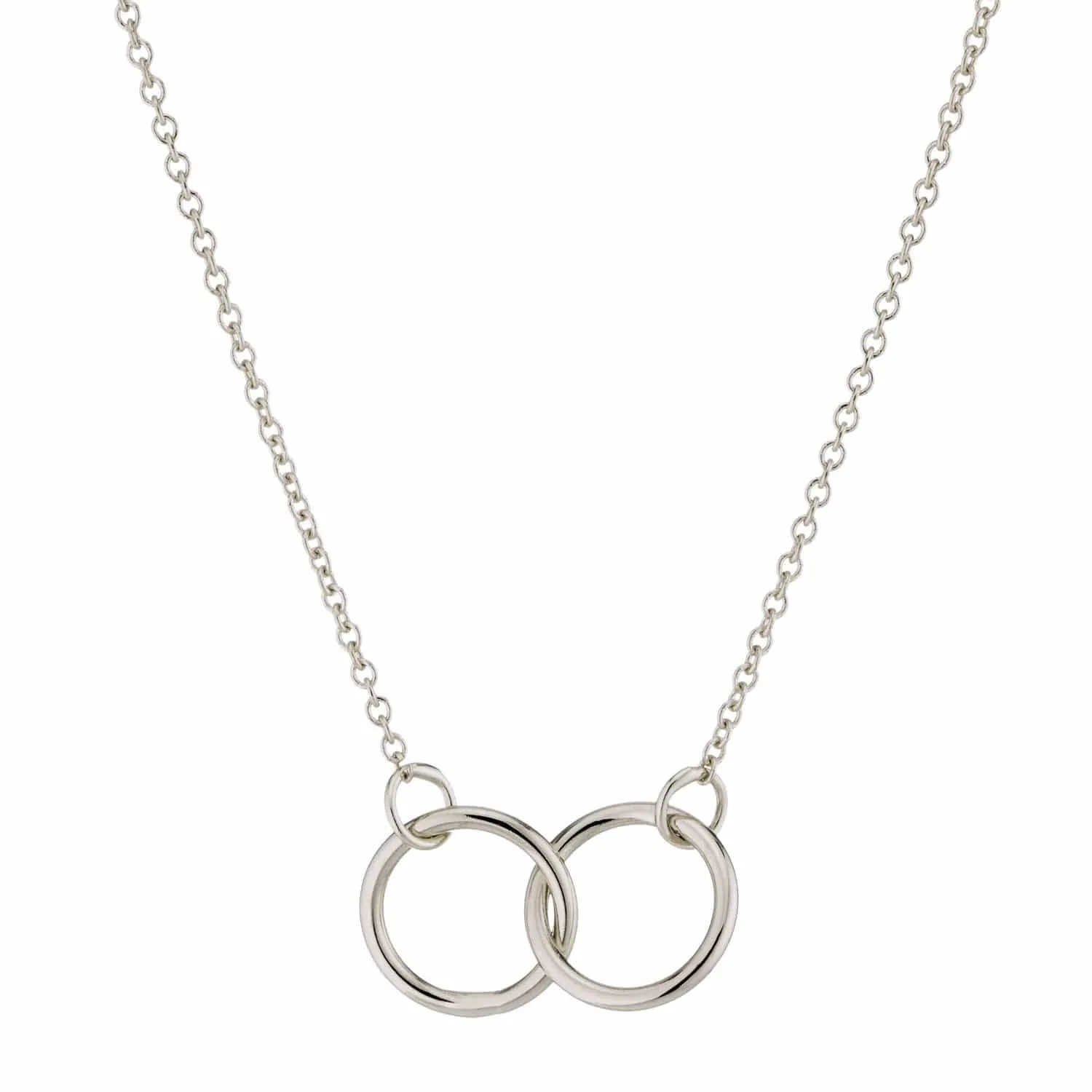 Interlocking Rings Necklace