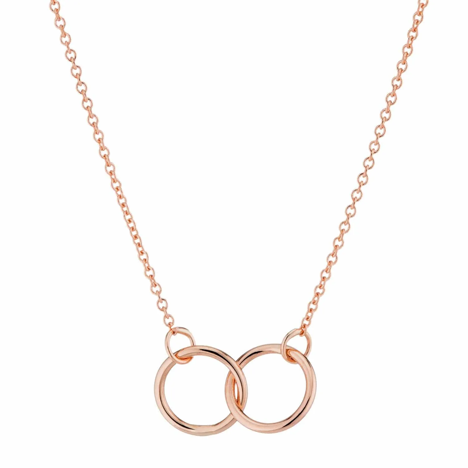 Interlocking Rings Necklace