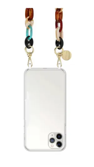 iPhone 11 Pro Max Transparent shockproof case with transparent silicone rings