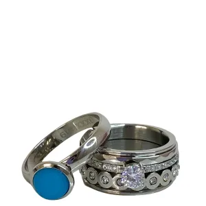 iXXXi Chunky Full Combined Ring - Style 109