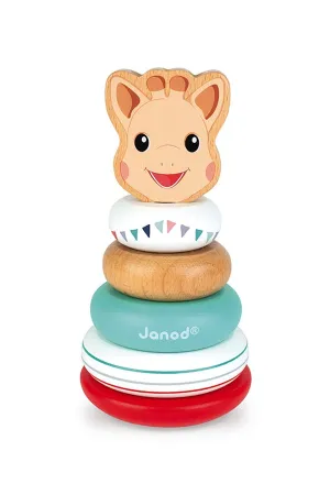 Janod Sophie La Girafe Stackable Roly-Poly