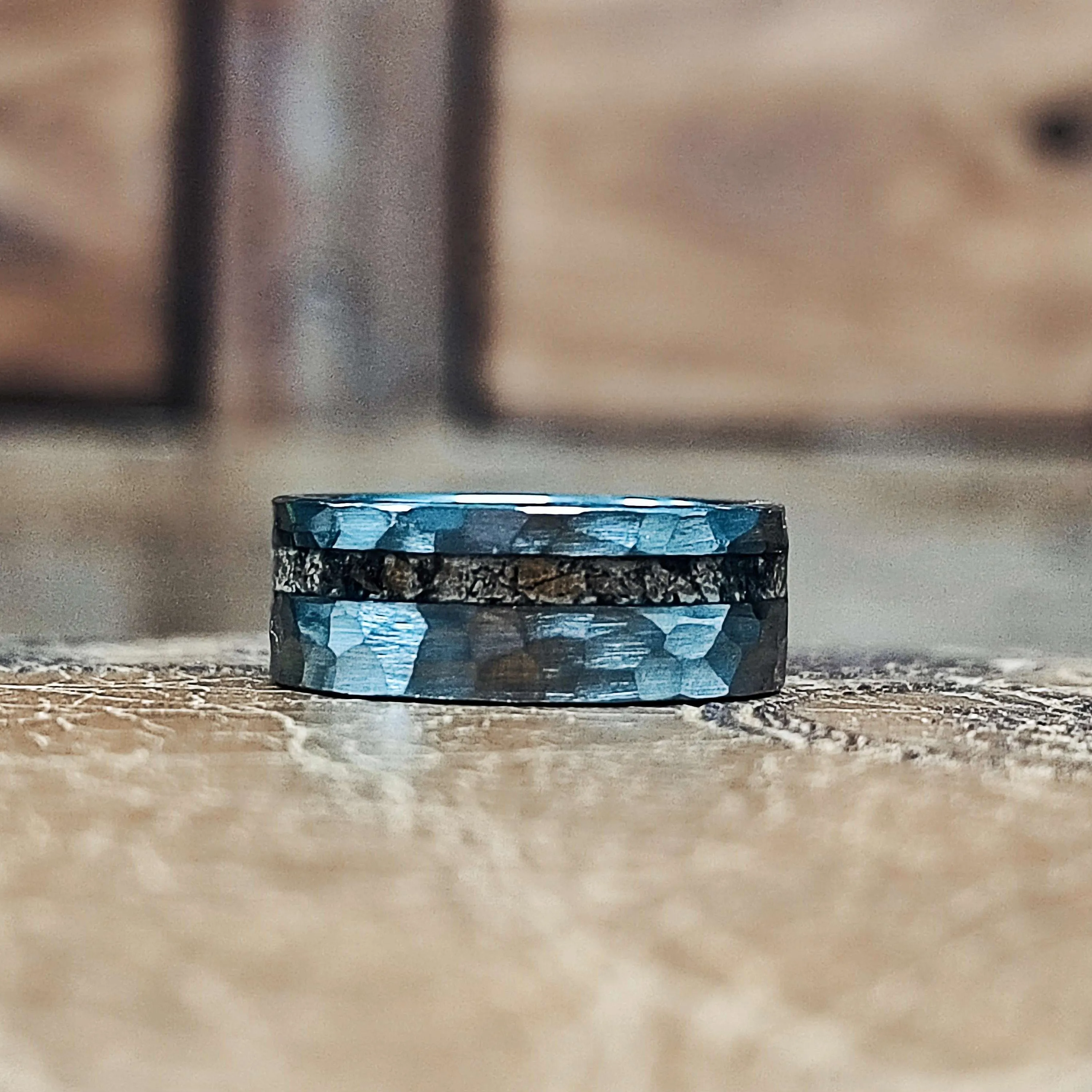 Jaws - Megalodon Tooth set in Dim Grey