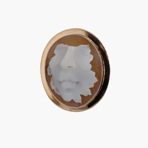 Just the Face Cameo Ring from Italy