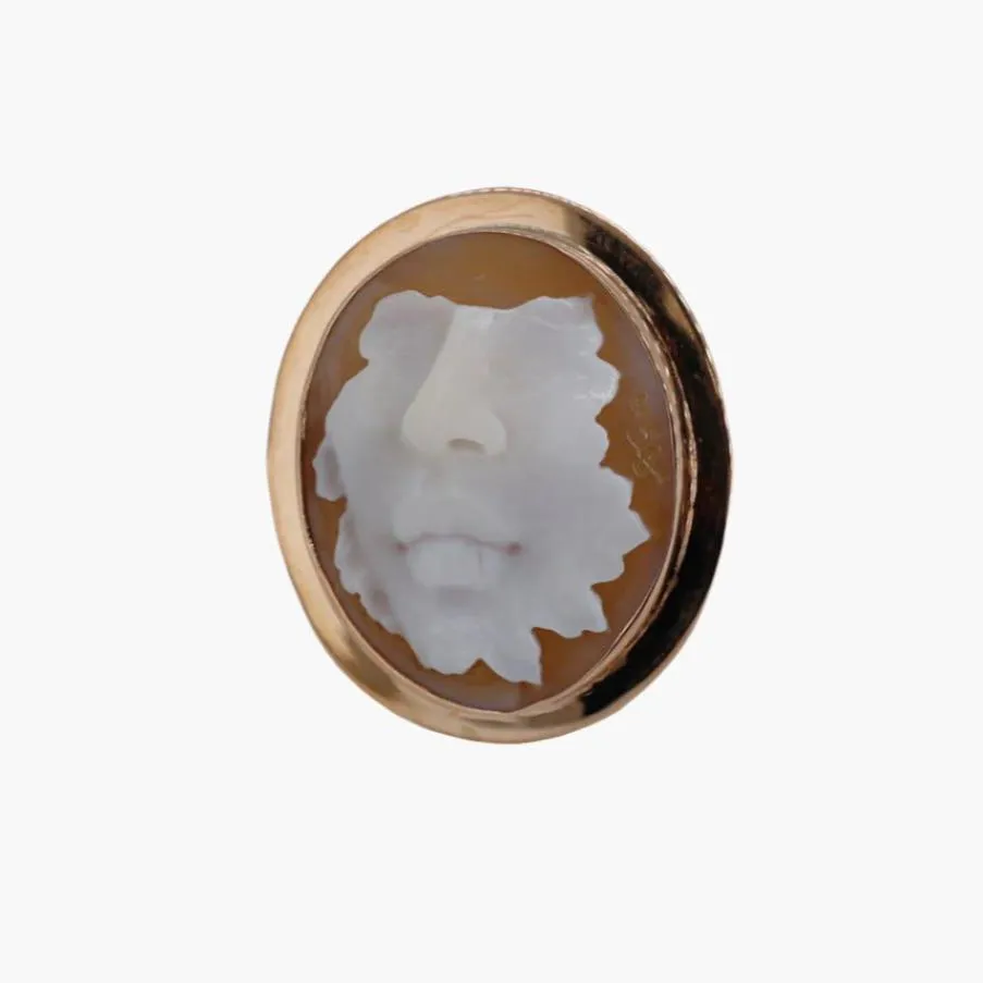 Just the Face Cameo Ring from Italy