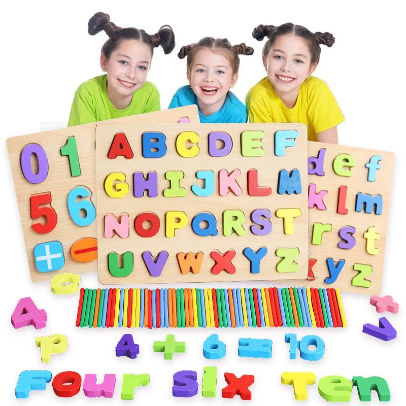 Kids 3D Wooden Puzzles Toys
