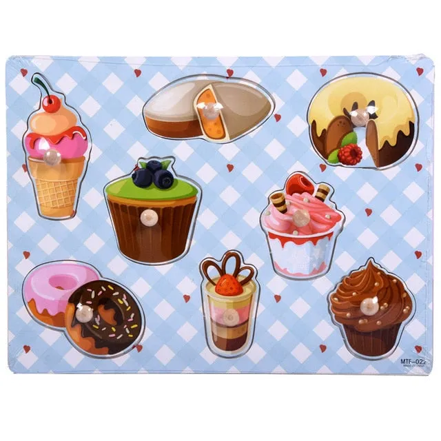 Kids 3D Wooden Puzzles Toys