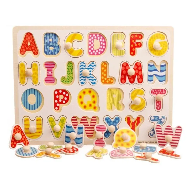 Kids 3D Wooden Puzzles Toys