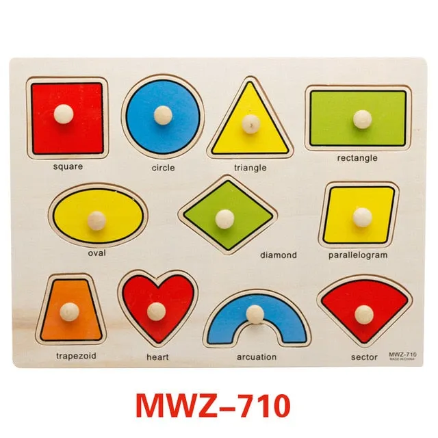Kids 3D Wooden Puzzles Toys