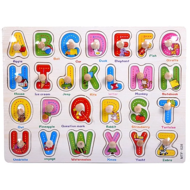Kids 3D Wooden Puzzles Toys