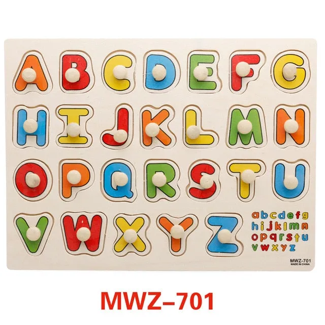 Kids 3D Wooden Puzzles Toys