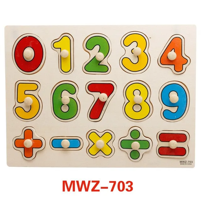 Kids 3D Wooden Puzzles Toys