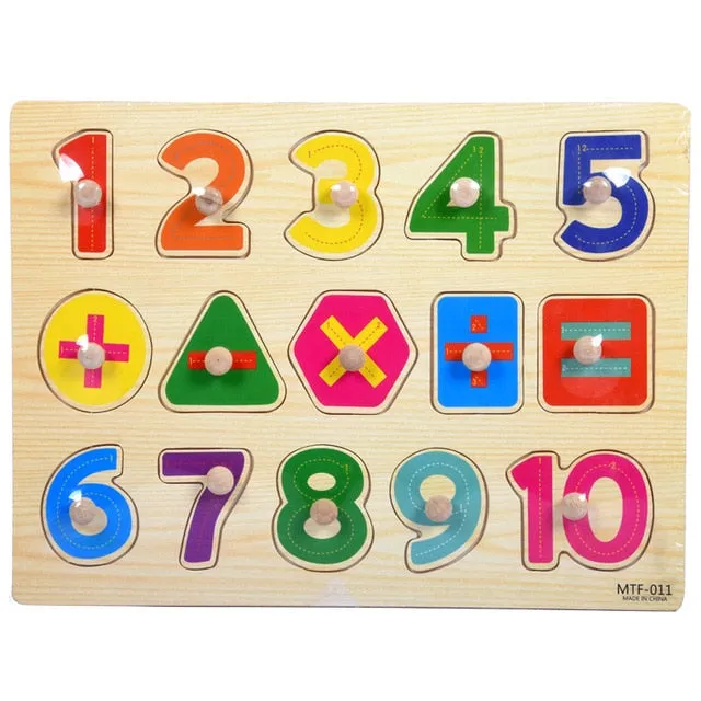 Kids 3D Wooden Puzzles Toys