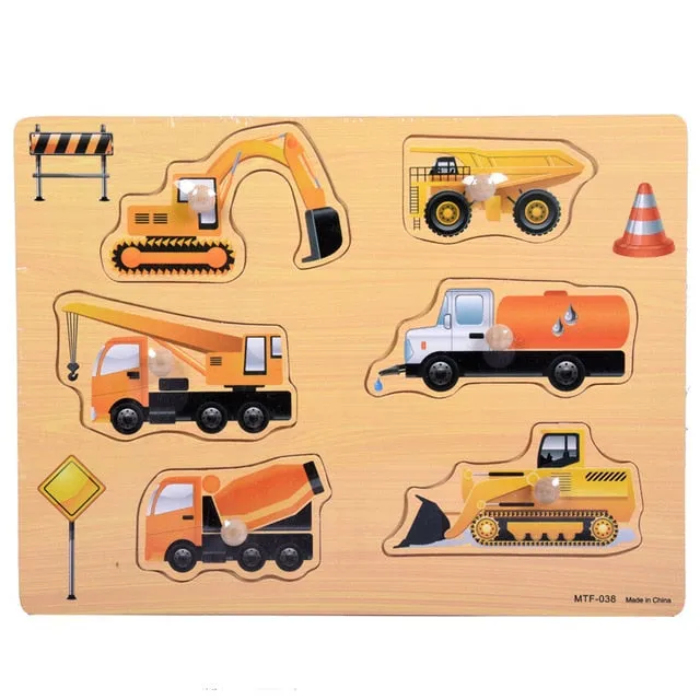 Kids 3D Wooden Puzzles Toys