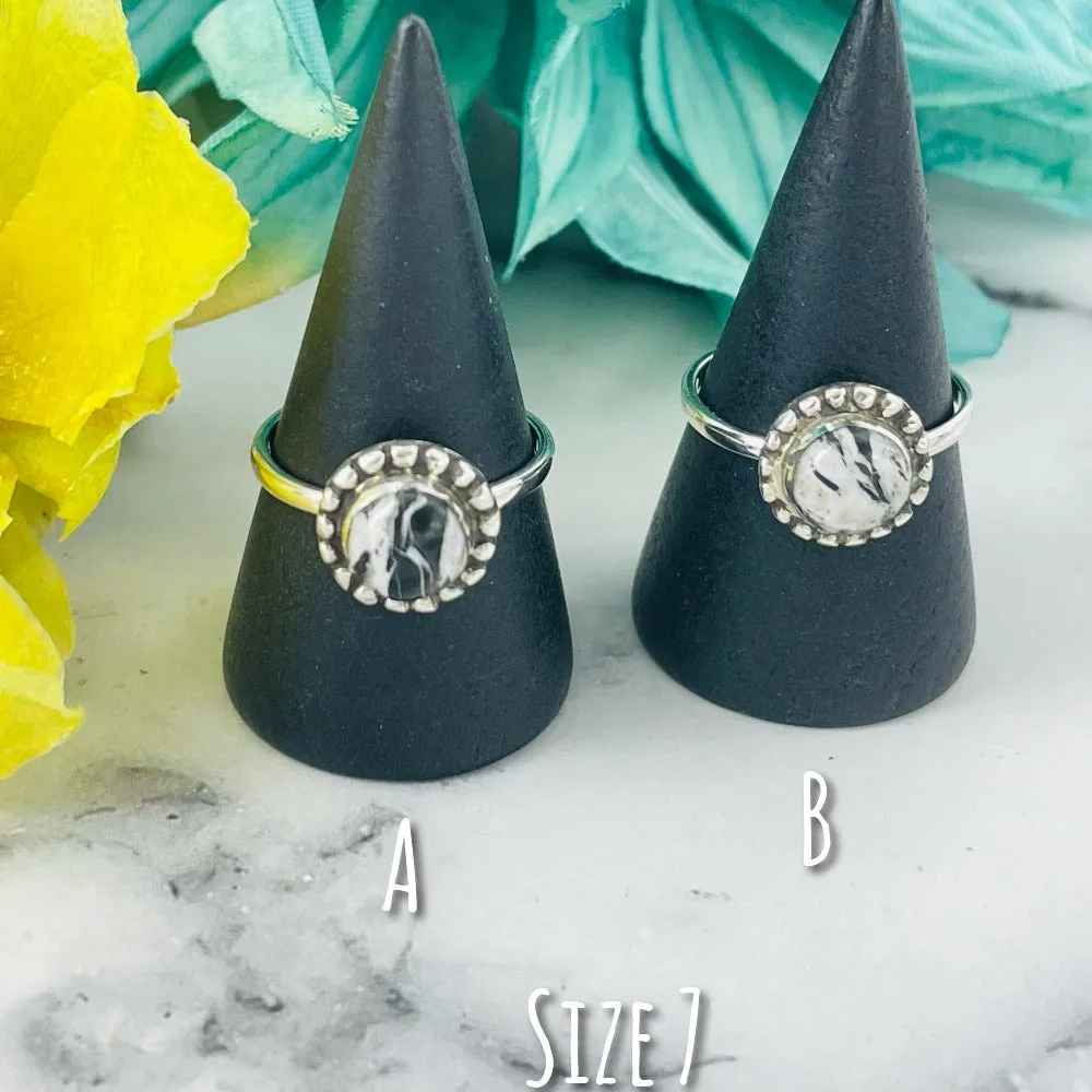 King of Shadows (White Buffalo) Ring
